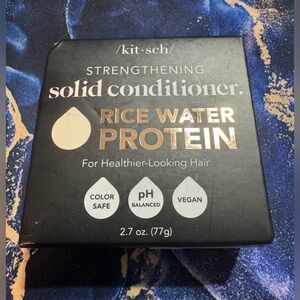 kitsch Rice Water Protein Strengthening Solid Conditioner - 2.7 oz / 77g
